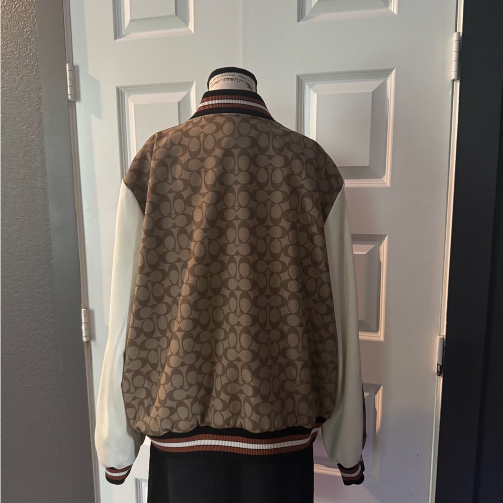 Coach Reversible Floral Print Signature Souvenir Jacket - Picture 15 of 15